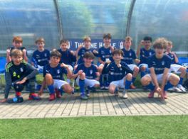 Unsere U13 nach dem 6:1-Erfolg gegen Weißenfels