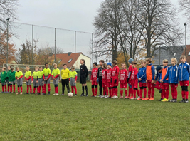 Unsere E1-Junioren gewinnen 10:1 auf dem Dautzsch