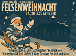 Felsenweihnacht öffnet am 20.Dezember ihre Türen