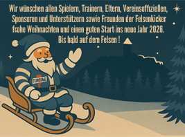 Frohe Weihnachten und alles Gute für 2026!