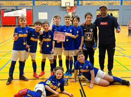 Turbines E1-Jugend gewinnt das Hallenturnier von Fortuna Neukirchen