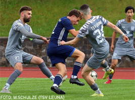 Marcel Uhlmann verliert mit Turbine in Leuna (Foto: W.Schulze)