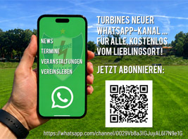 Turbines Whatsapp-Kanal ist am Start